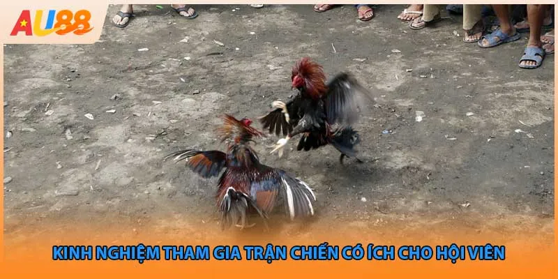 Kinh nghiệm tham gia trận chiến có ích cho hội viên