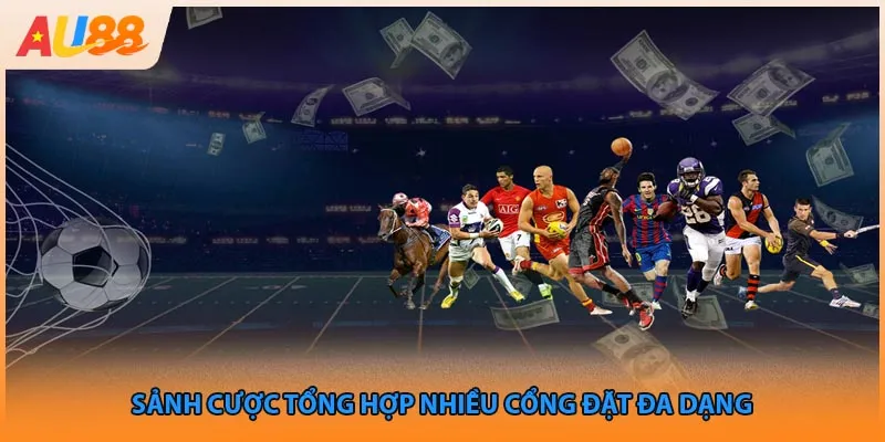 Sảnh cược tổng hợp nhiều cổng đặt đa dạng 