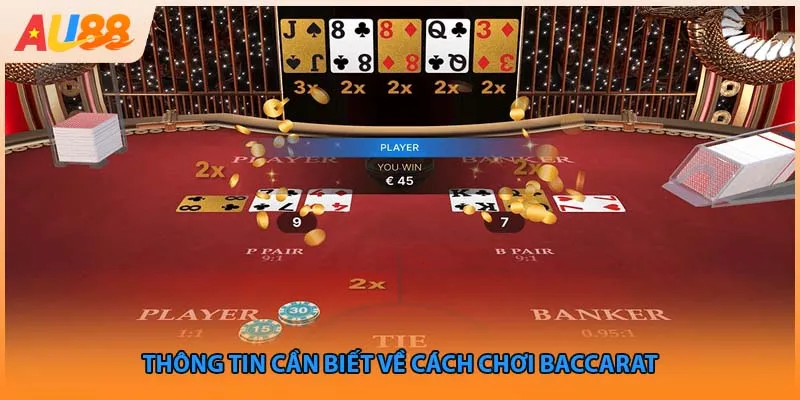 Thông tin cần biết về cách chơi baccarat